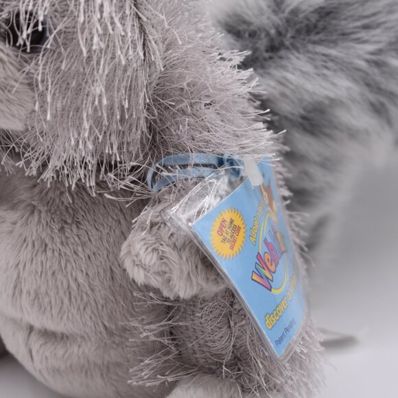 Webkinz Classic Grey Squirrel HM203 Sealed Tag Code Virtual Pet Toy Plush NEW - Picture 3 of 11